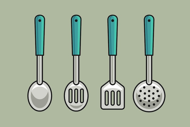 Cooking utensils set