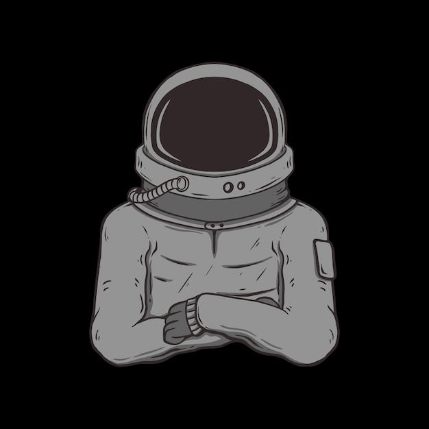 Cool astronaut   premium