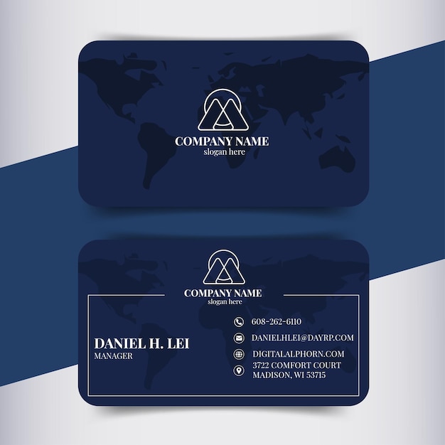 Cool business card template