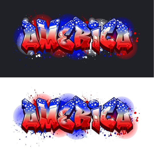 A Cool Genuine Wildstyle Graffiti Name Design America