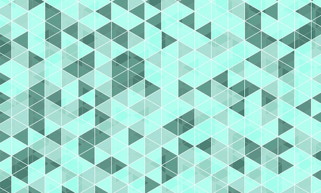 Cool green geometric background in a new texture style