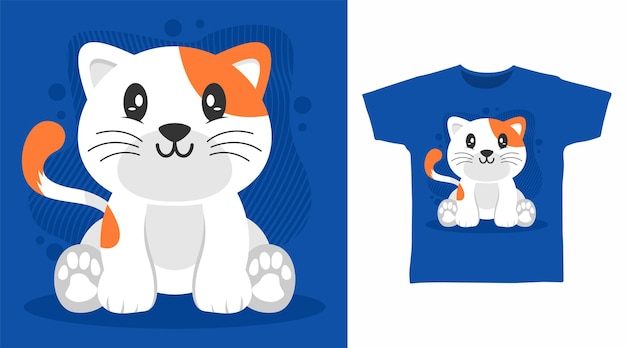 Cool kitten cartoon tshirt art designs