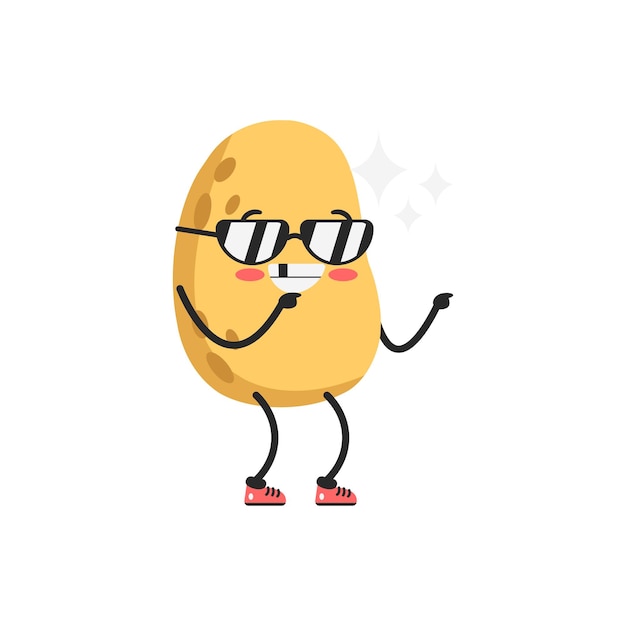 Cool Potato Sticker