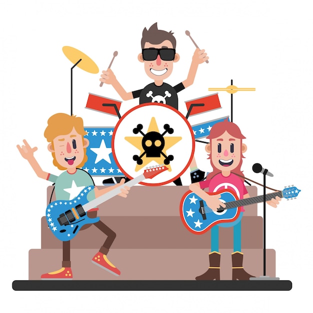 Cool rock band