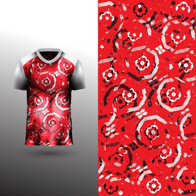 cool sports jersey design on abstract background