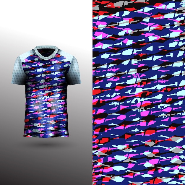 cool sports jersey design on abstract background