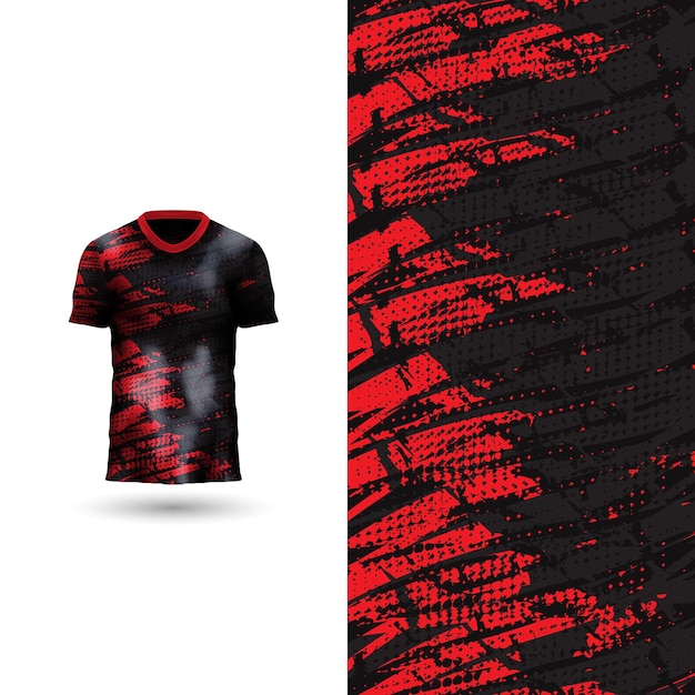 Cool sports jersey design on abstract background