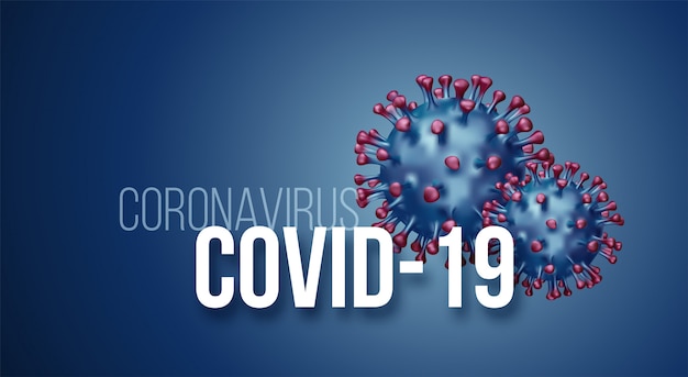 Coronavirus background