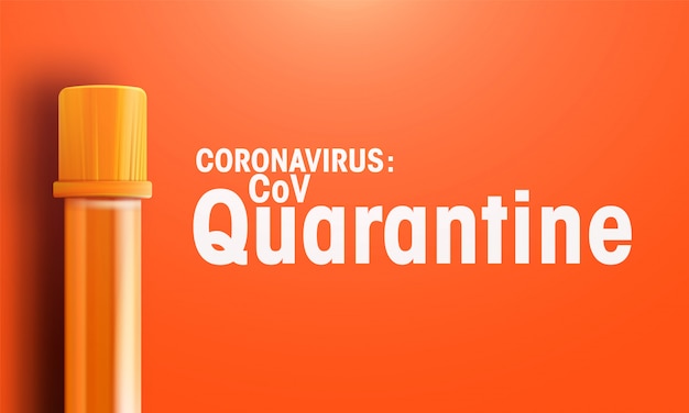 Coronavirus: CoV infection. Warning alert illustration