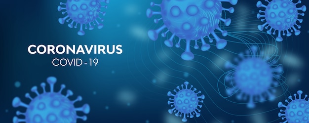 Coronavirus Covid-19 outbreak influenza background