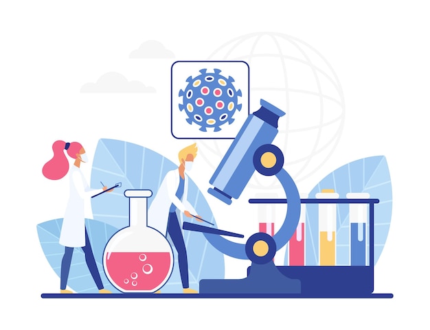 Coronavirus vaccine laboratory research testing