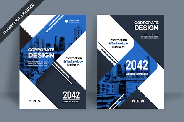 Corporate Book Cover Design Template