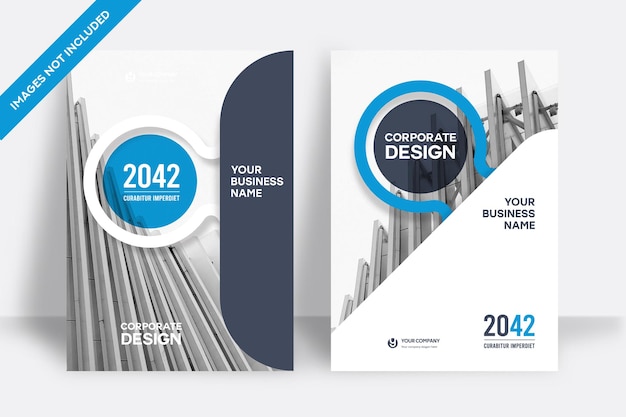 Corporate Book Cover Design Template  