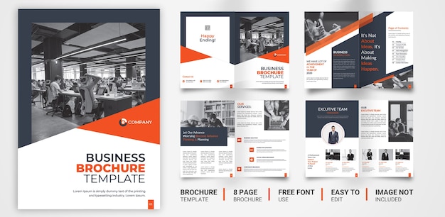 Corporate brochure or proposal template