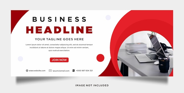 Corporate business banner template