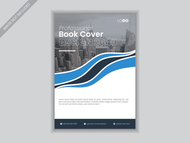 Vector corporate business book cover