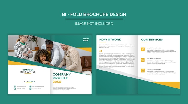 Corporate business brochure template