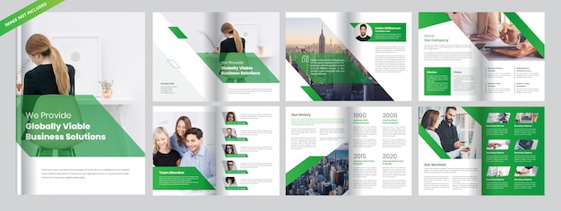 corporate business brochure template