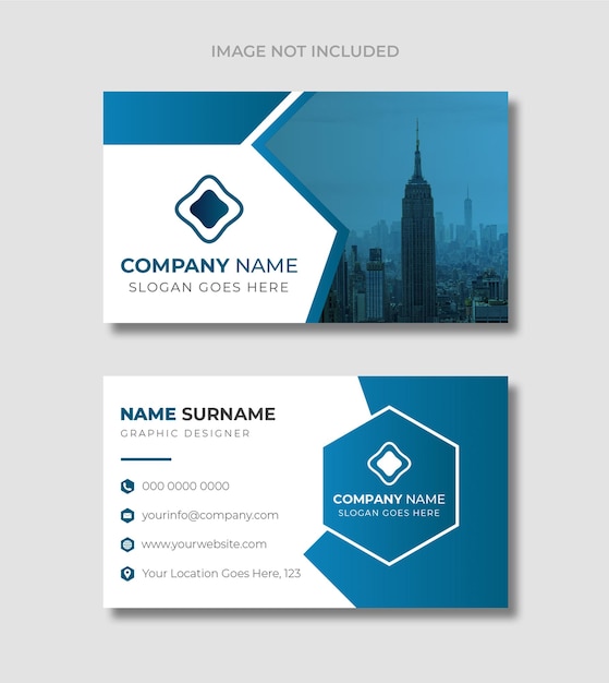 Corporate business card desigh