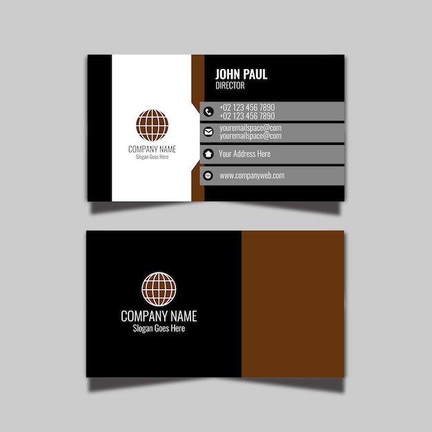 Corporate Business Card Design Template