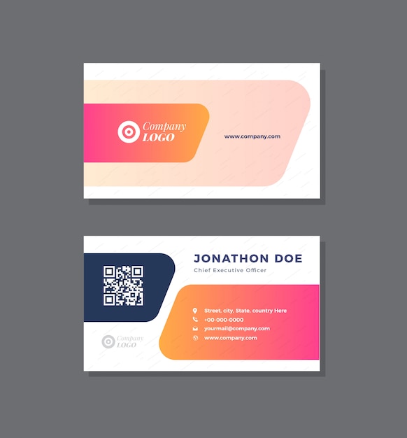 Corporate Business Card Design | Visiting Card And Personal Business Card 