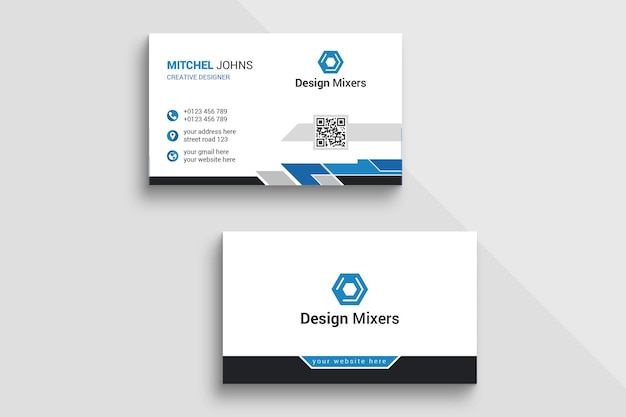 Corporate business card design