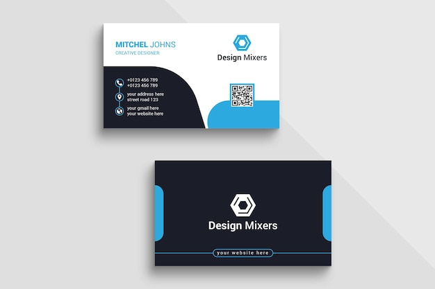 Corporate business card design