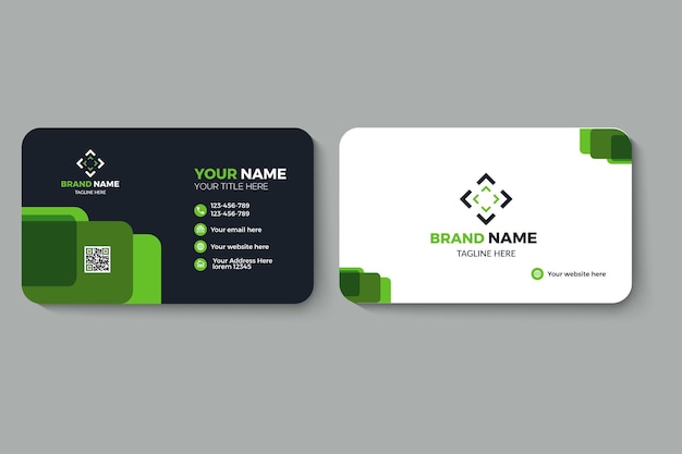 corporate business card Modern business card Creative and Clean Business Card Template