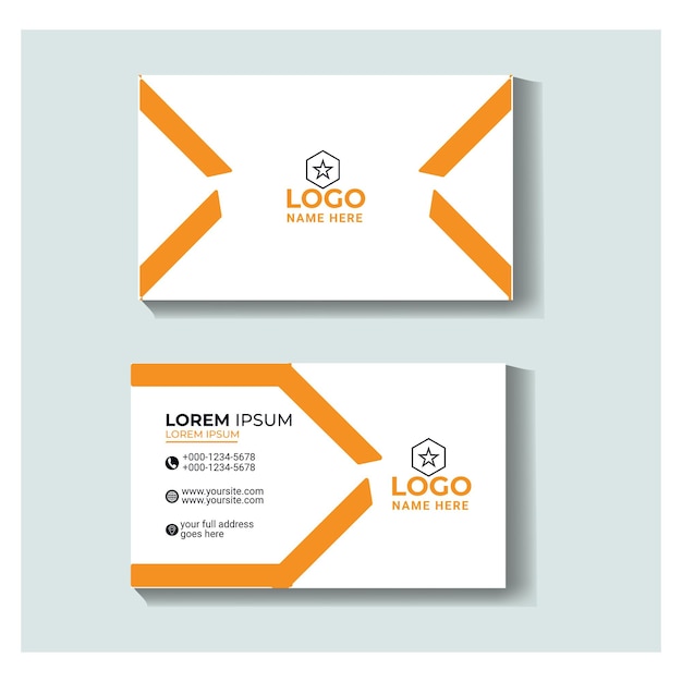 Corporate Business card professional design Quality cards maker unique Clean Latest Cards