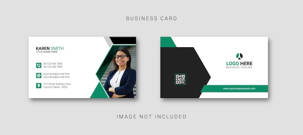 Corporate business  card template design