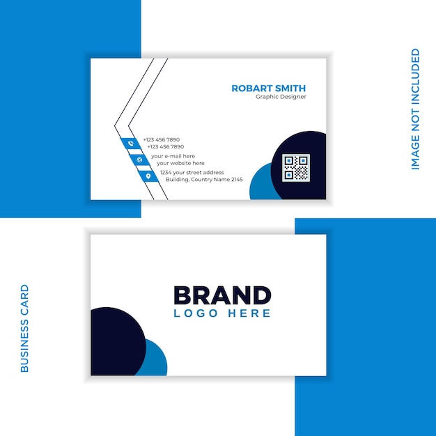 Corporate business card template