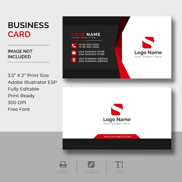 Corporate Business Card Template 