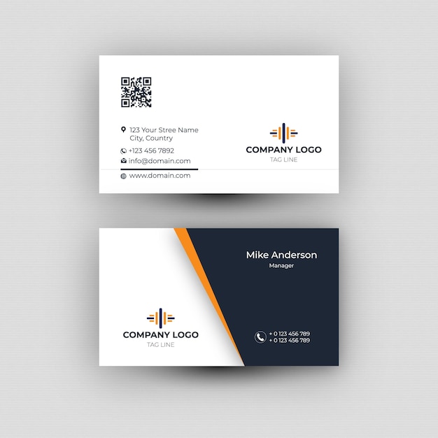 Corporate Business card Vector