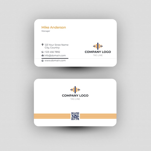 Corporate Business card Vector