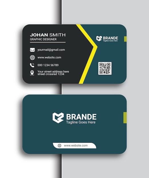 Corporate business card