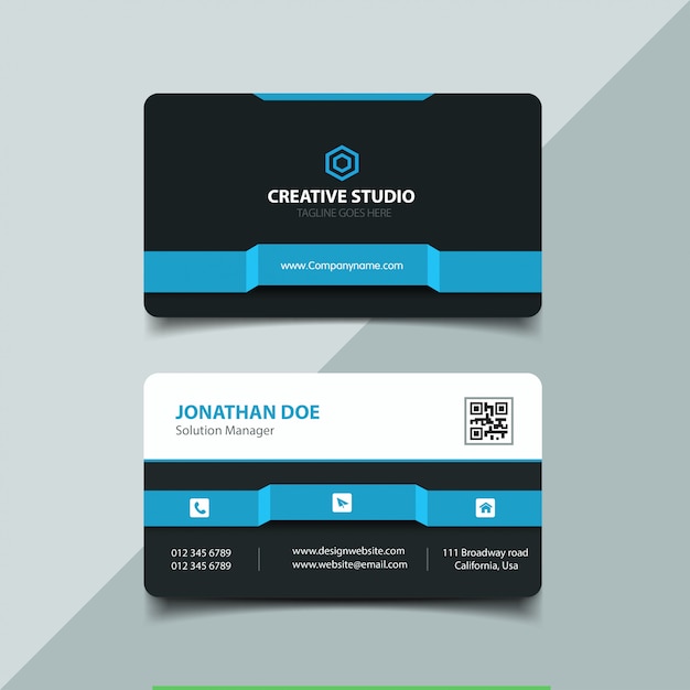 corporate business card 