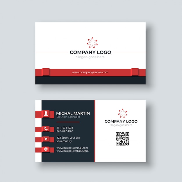 corporate business card