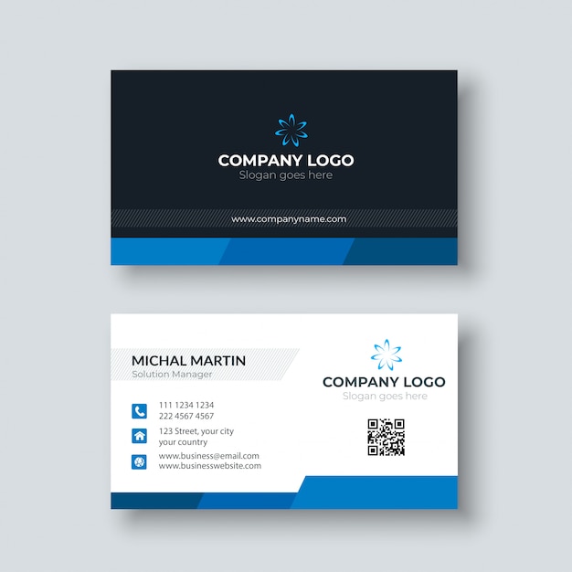 corporate business card