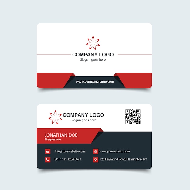 corporate business card