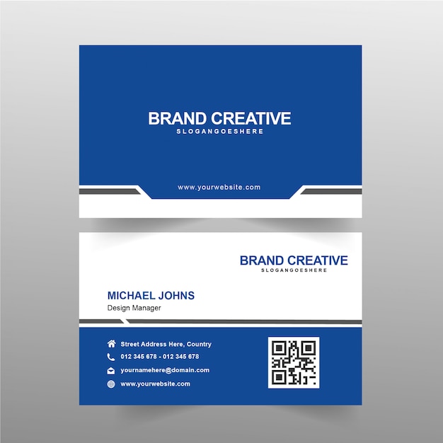 corporate business card