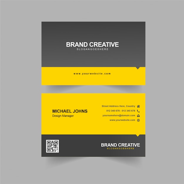 corporate business card