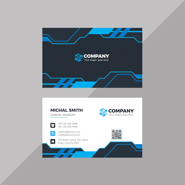 Corporate business card