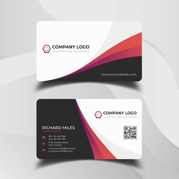 Corporate business card