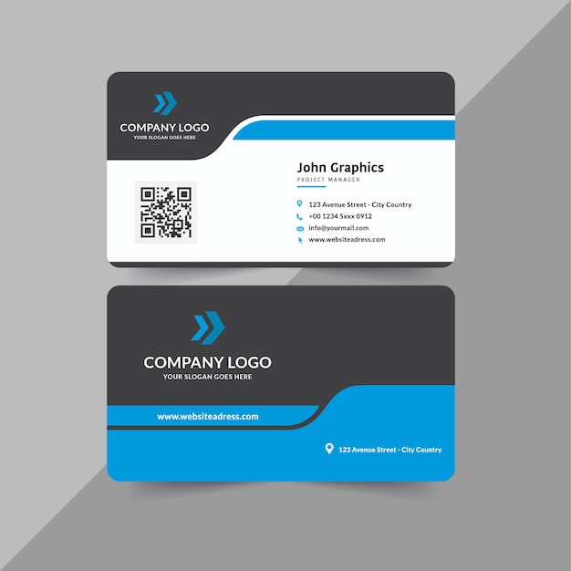 Corporate business card