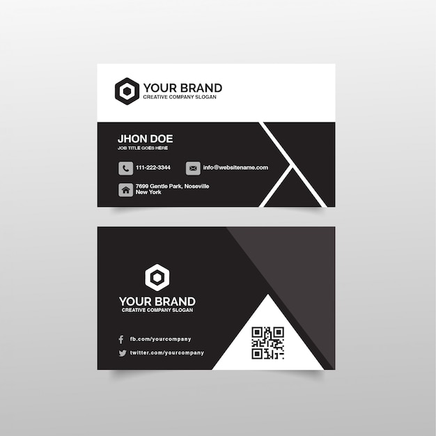 corporate business card 