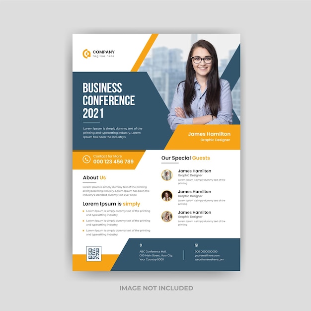 corporate business conference flyer