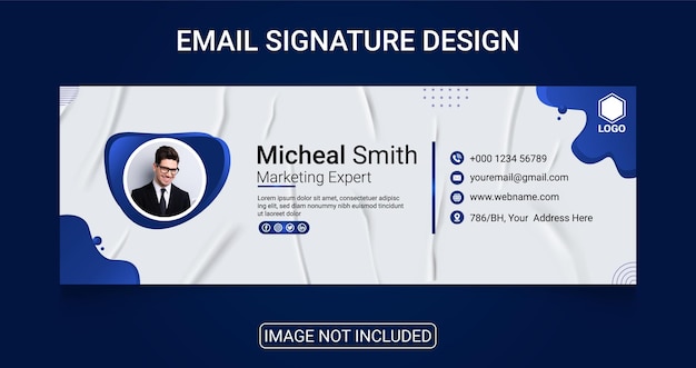 Corporate Business Email Signature Design Template