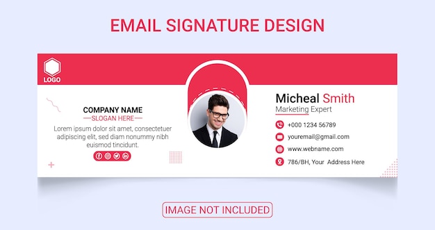 Corporate Business Email Signature Design Template