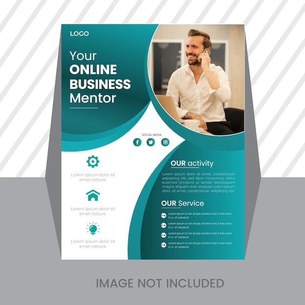 corporate business flyer design  and brochure  template easy editable