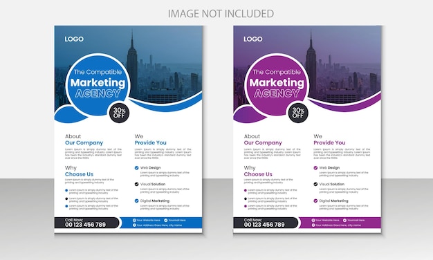 Corporate Business Flyer Design Template